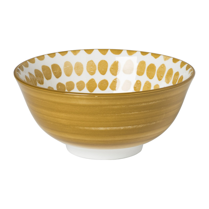 Schaal Isla Bonita - geel - ø15,5x7 cm