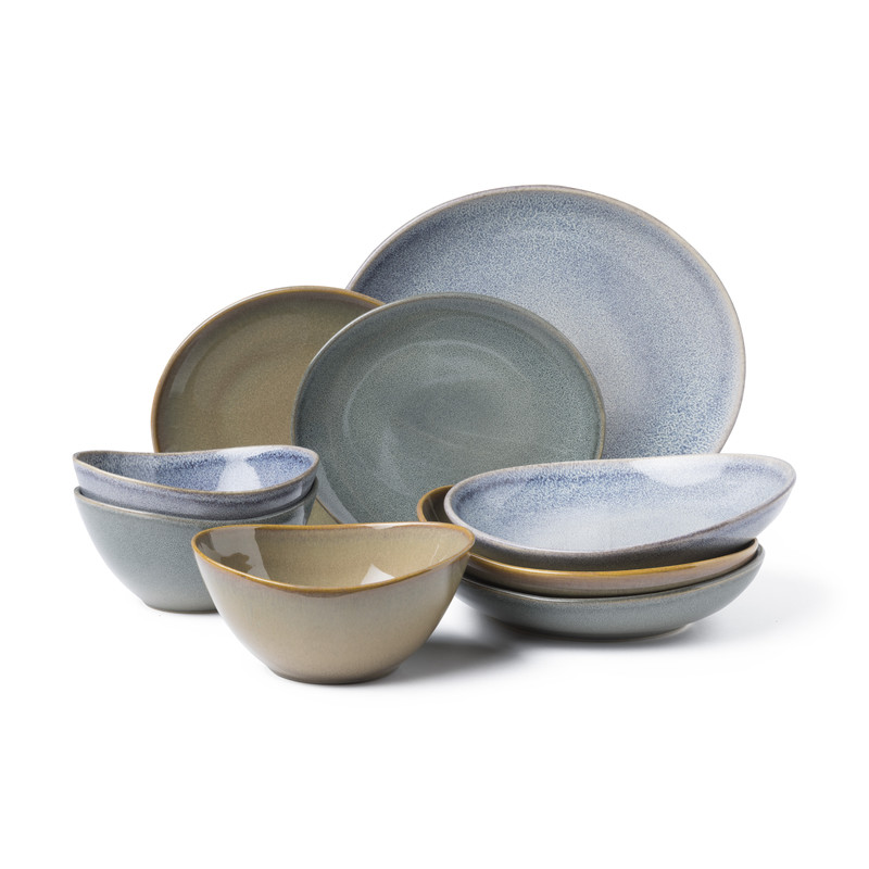 Dinerbord Serra - bruin - ø29 cm