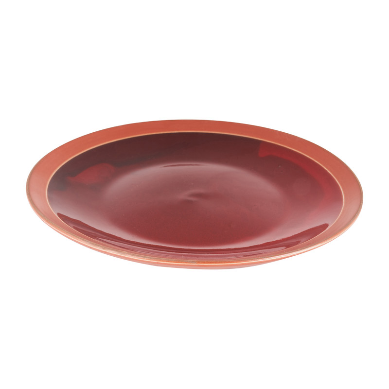 Dinerbord terra cotta - 27 cm