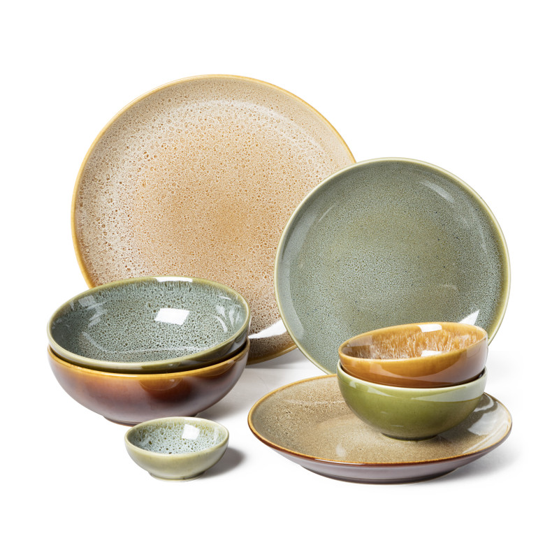 Dinerbord Isa - groen - ø27 cm