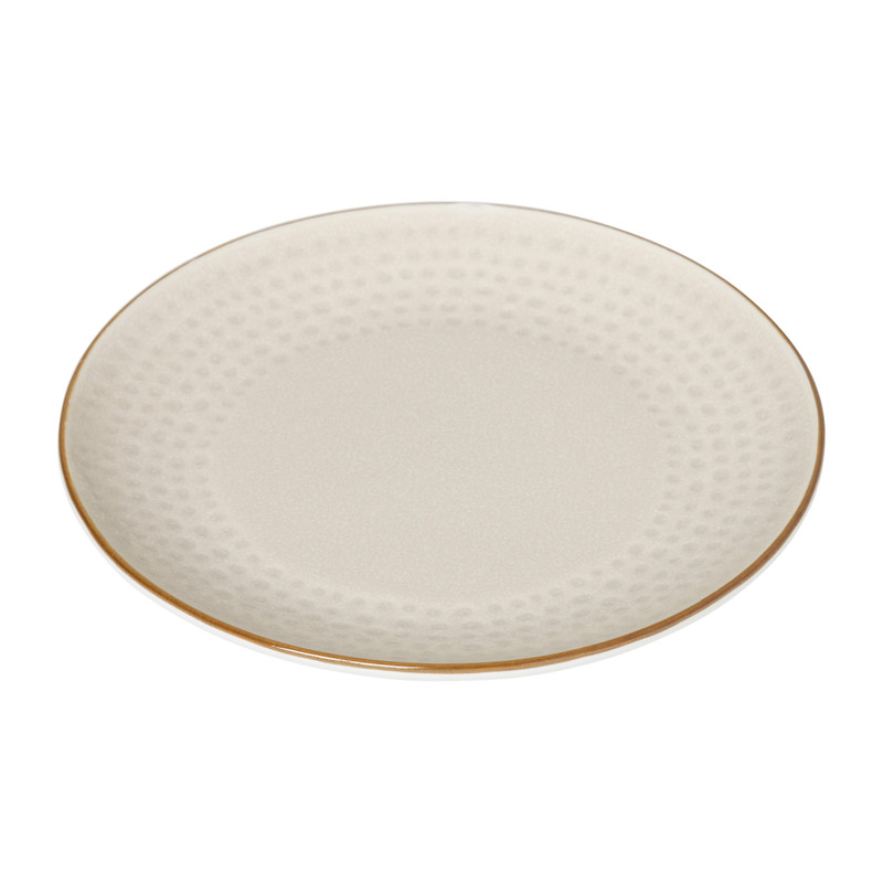 Ontbijtbord Bo - creme - ø21 cm 