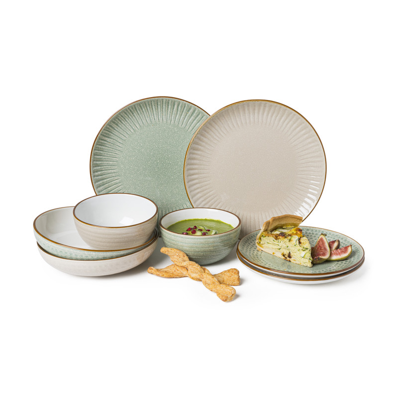 Ontbijtbord Bo - creme - ø21 cm 