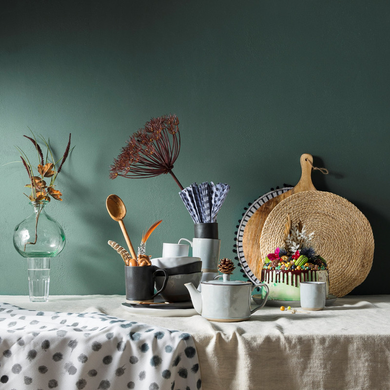 Kom Nordic - zwart - ⌀15 cm 