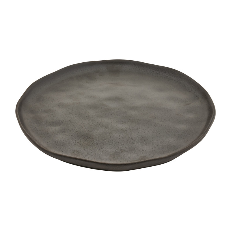 Bord Nordic - zwart - ⌀26 cm
