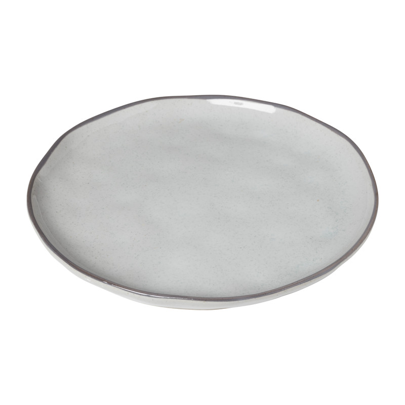 Ontbijtbord Nordic - grijs - ⌀20.5cm