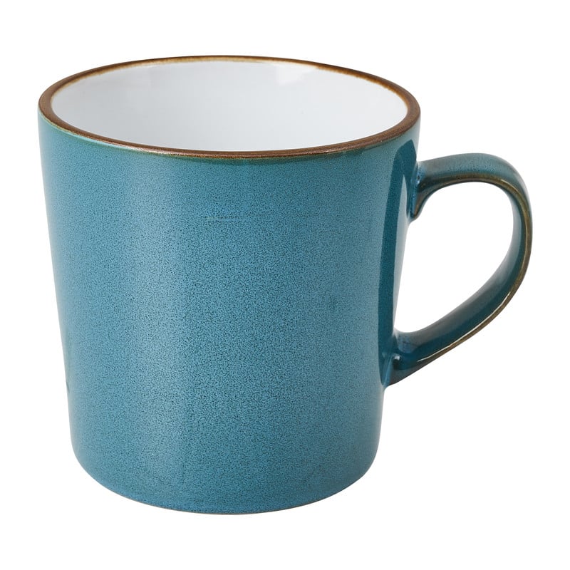 Mok Glossy - blauw - 300 ml