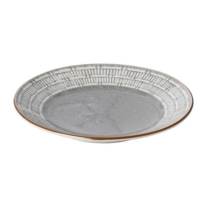 Dinerbord Yara - grijs - ⌀26.8 cm