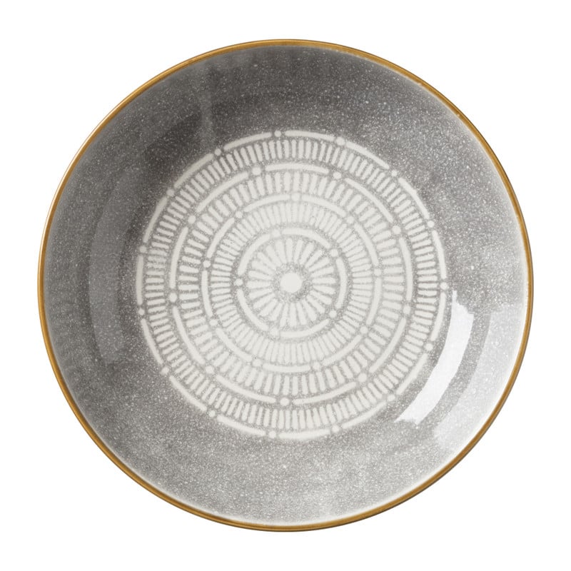 Pastabord Yara - grijs - ⌀21.7 cm 