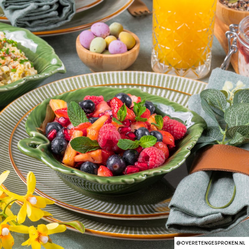 Dinerbord Yara - groen- ⌀26.8 cm