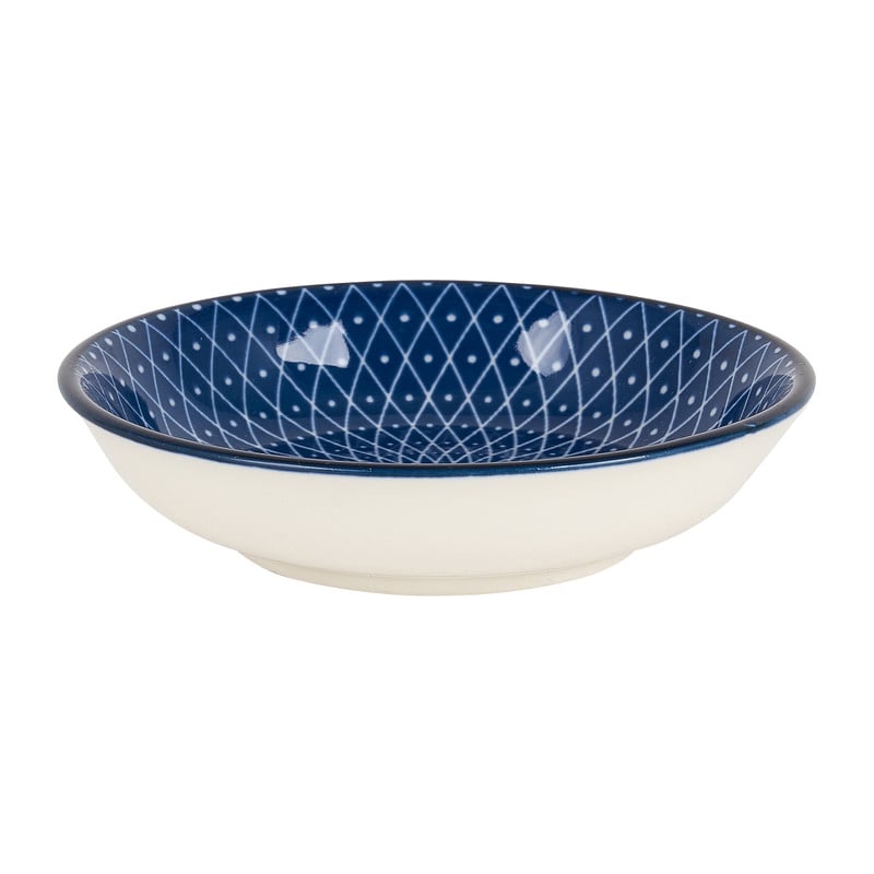 Schoteltje blue print - diverse varianten - ø9,5 cm