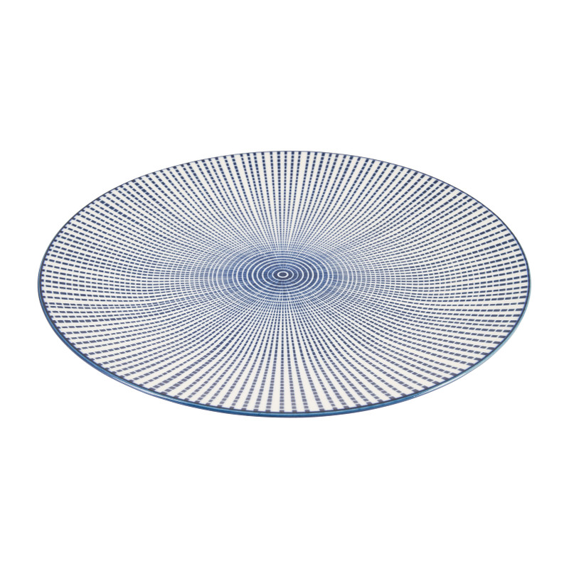 Dinerbord blue print - diverse varianten - ø26 cm