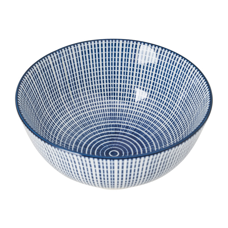 Schaal blue print - diverse dessins - ø12 cm 