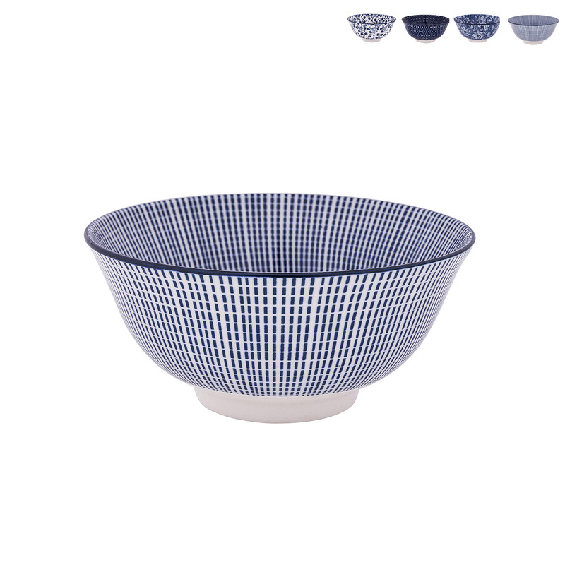 Schaaltje blue print - diverse varianten - Ø15x7.5 cm