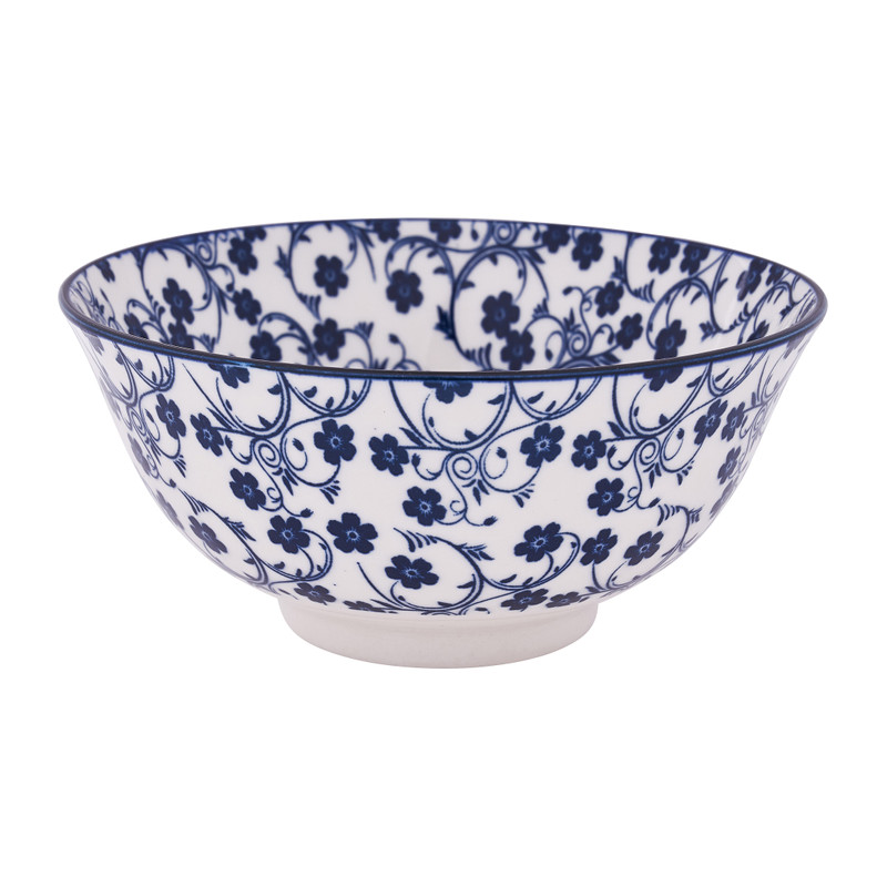 Schaaltje blue print - diverse varianten - Ø15x7.5 cm