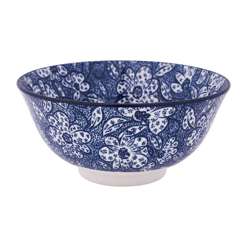 Schaaltje blue print - diverse varianten - Ø15x7.5 cm