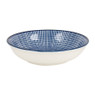 Schoteltje blue print - stripes - ⌀9.5 cm