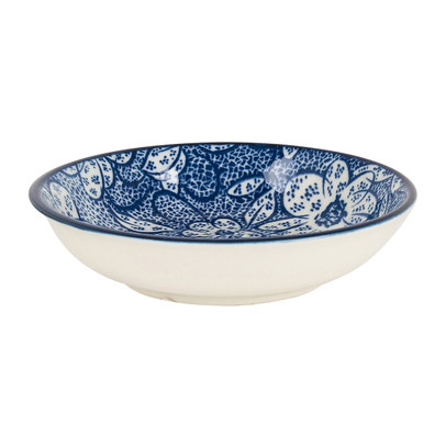 Schoteltje blue print - botanic - ⌀9.5 cm