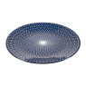 Ontbijtbord blue print - diamonds - ⌀21 cm
