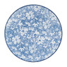 Ontbijtbord blue print - botanic - ⌀21 cm