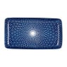 Bord blue print - diamonds - 20x11 cm 
