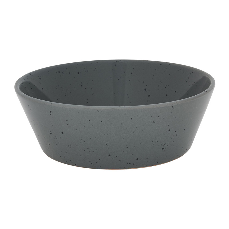 Schaal confetti - grijs - ø15.5 cm 