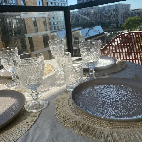 Dinerbord Liv - taupe - ø26 cm 