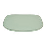 Bord organic - vierkant - groen - 25,5 cm 