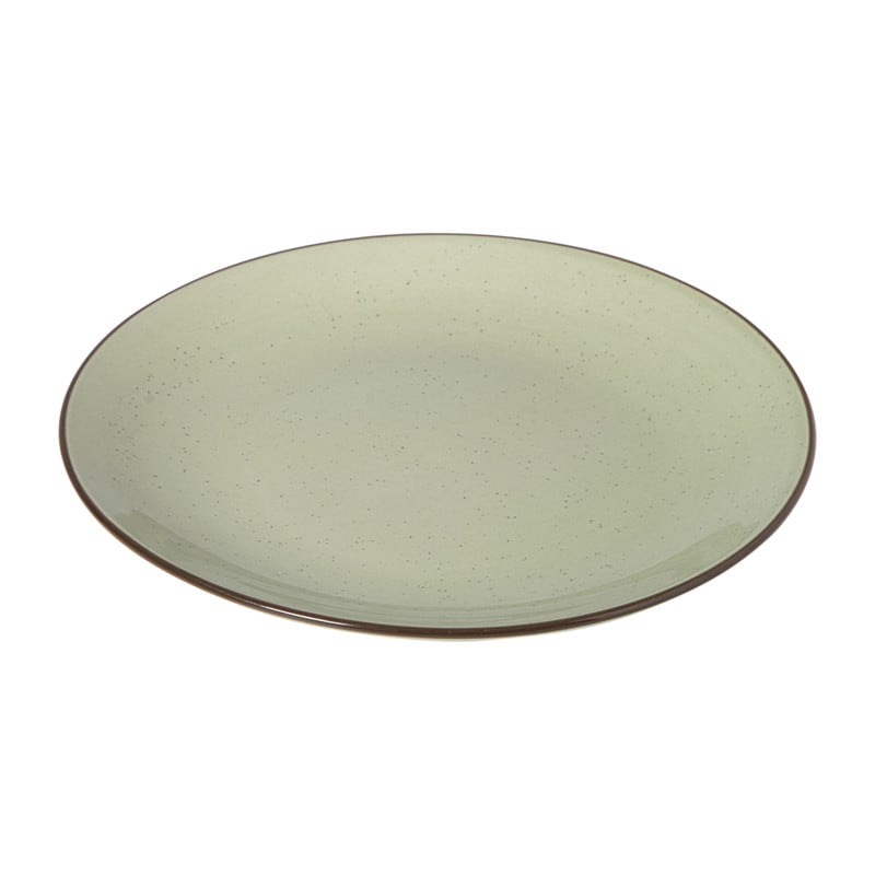 Ontbijtbord Emma - lichtgroen - ø21x2.5 cm