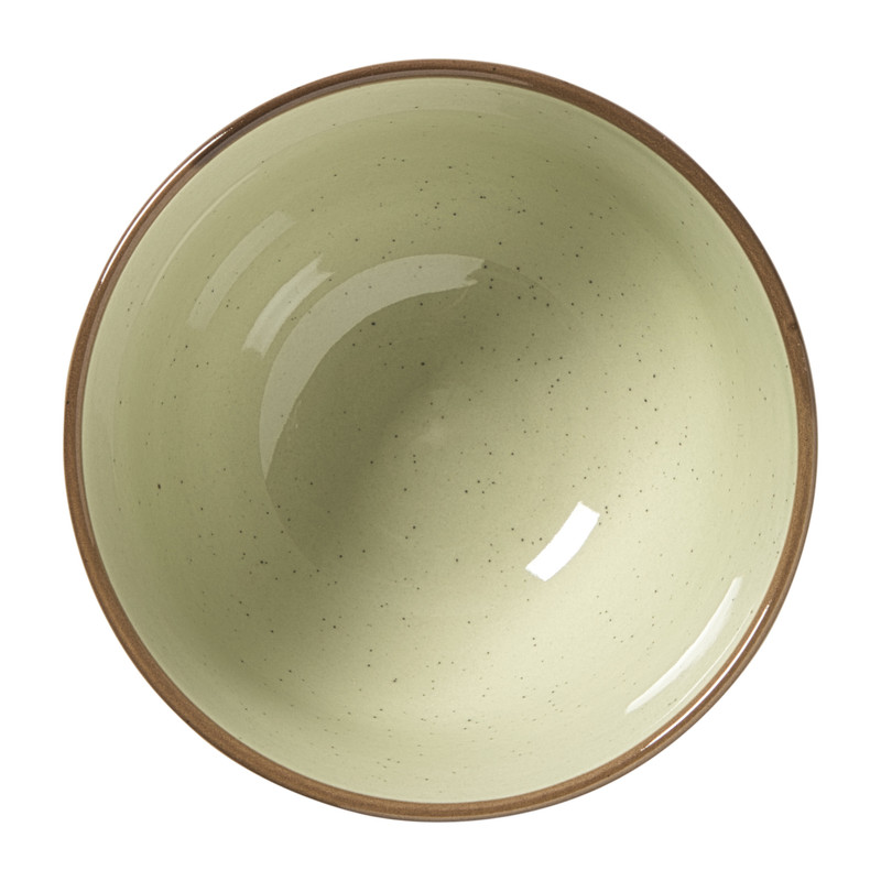 Schaal Emma groot - lichtgroen - ø12x7.5 cm