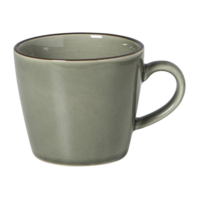 Mok Emma - donkergroen - 250 ml