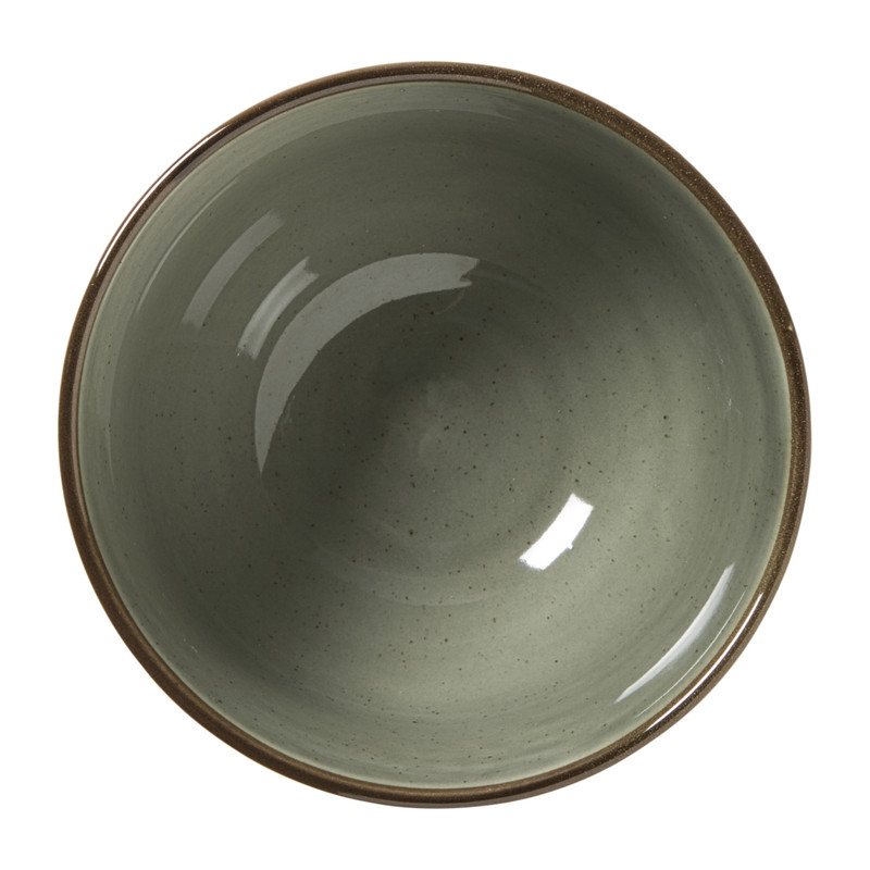 Schaal Emma groot - donkergroen - ø12x7.5 cm