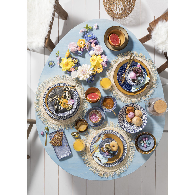 Ontbijtbord Emma - okergeel - ⌀21 cm