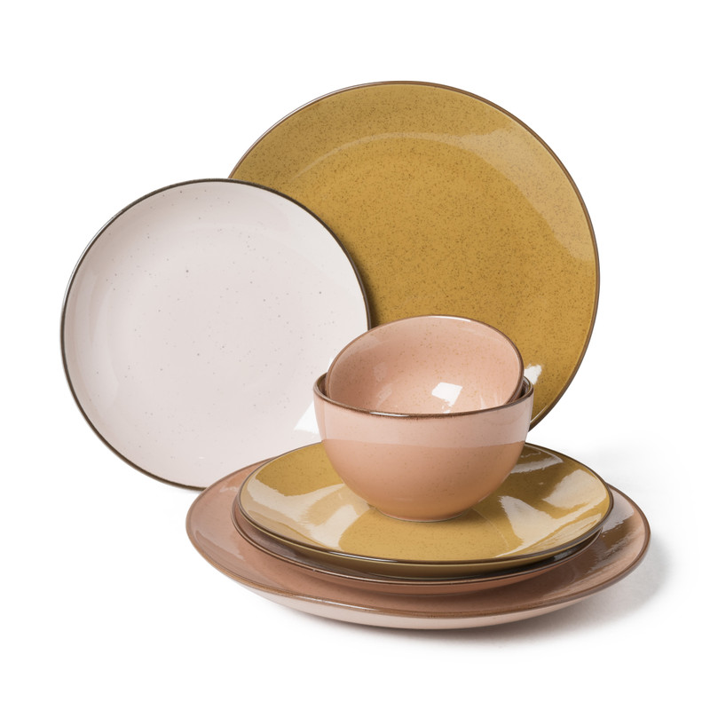 Schaaltje Emma - terra roze - ⌀12x7.5 cm