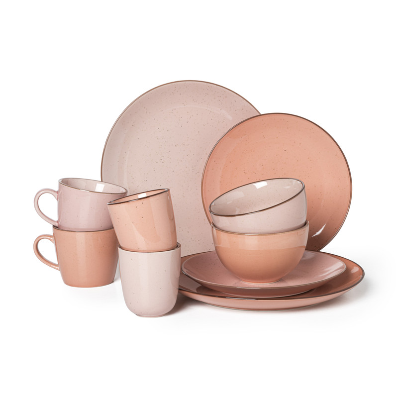 Schaaltje Emma - terra roze - ø7x3.5 cm