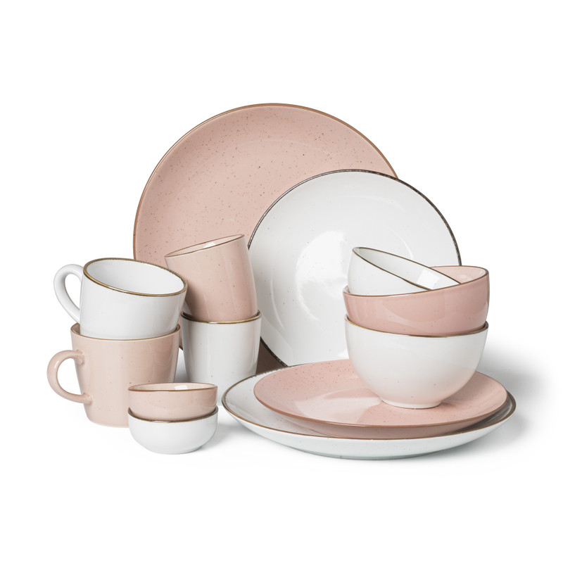 Schaaltje Emma - roze - ø7x3.5 cm