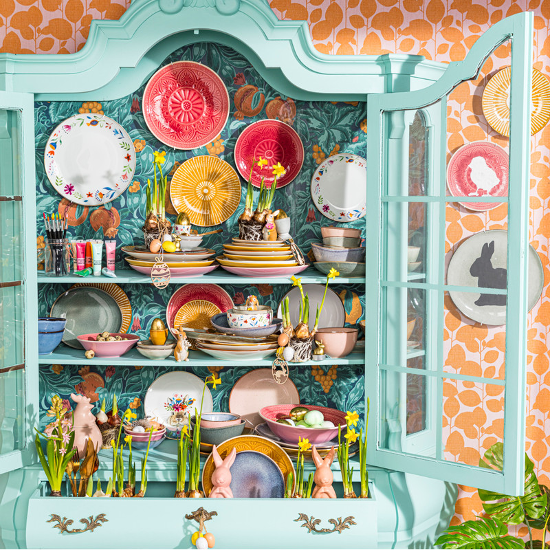 Dinerbord Yasmine - roze - 25.5 cm