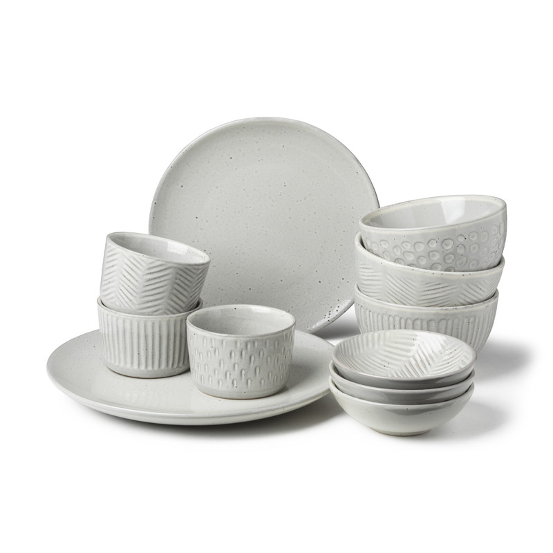 Ramekin Stockholm - strepen - ⌀9x6 cm 