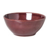Schaal Toscane - bordeauxrood - ø17x7 cm