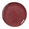 Ontbijtbord Toscane - bordeauxrood - ø20.5 cm