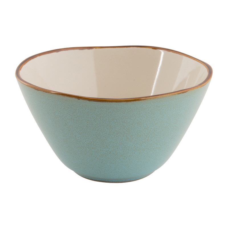 Schaal 2-tone - blauw - ø15 cm