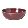 Schaal Toscane - bordeauxrood - ø22.8x7 cm