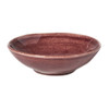Schaal Toscane - bordeauxrood - ø11.8x2.5 cm
