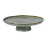 Taartplateau Toscane - groen - ø30x8 cm