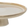 Taartplateau Toscane - beige - ø30x8 cm