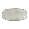 Bord ovaal Toscane - grijs - 25.5x12 cm 