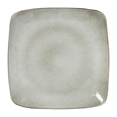 Vierkant bord Toscane - grijs - 25x25 cm
