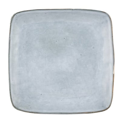 Vierkant bord Toscane - lichtblauw - 25x25 cm 