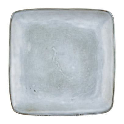 Vierkant bord Toscane - lichtblauw - 20x20 cm 