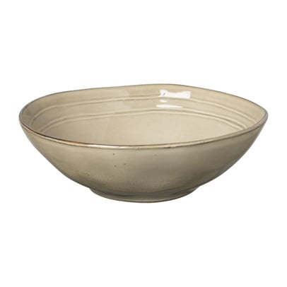 Diep bord Toscane - beige - ø19 cm 