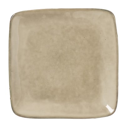 Vierkant bord Toscane - beige - 20x20 cm 